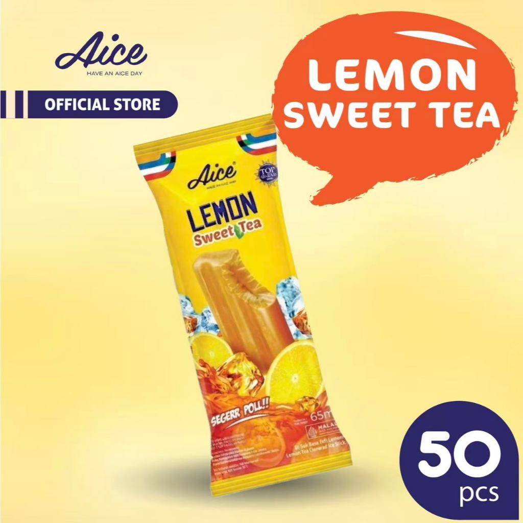 AICE Ice Cream Lemon Sweet Tea Es Krim 1 Dus (isi 30 Pcs)