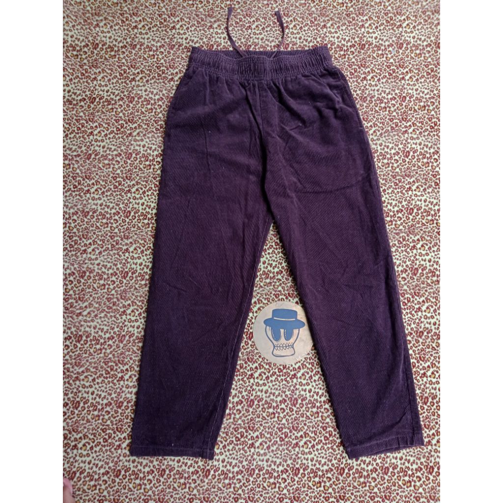 celana Corduroy coklat