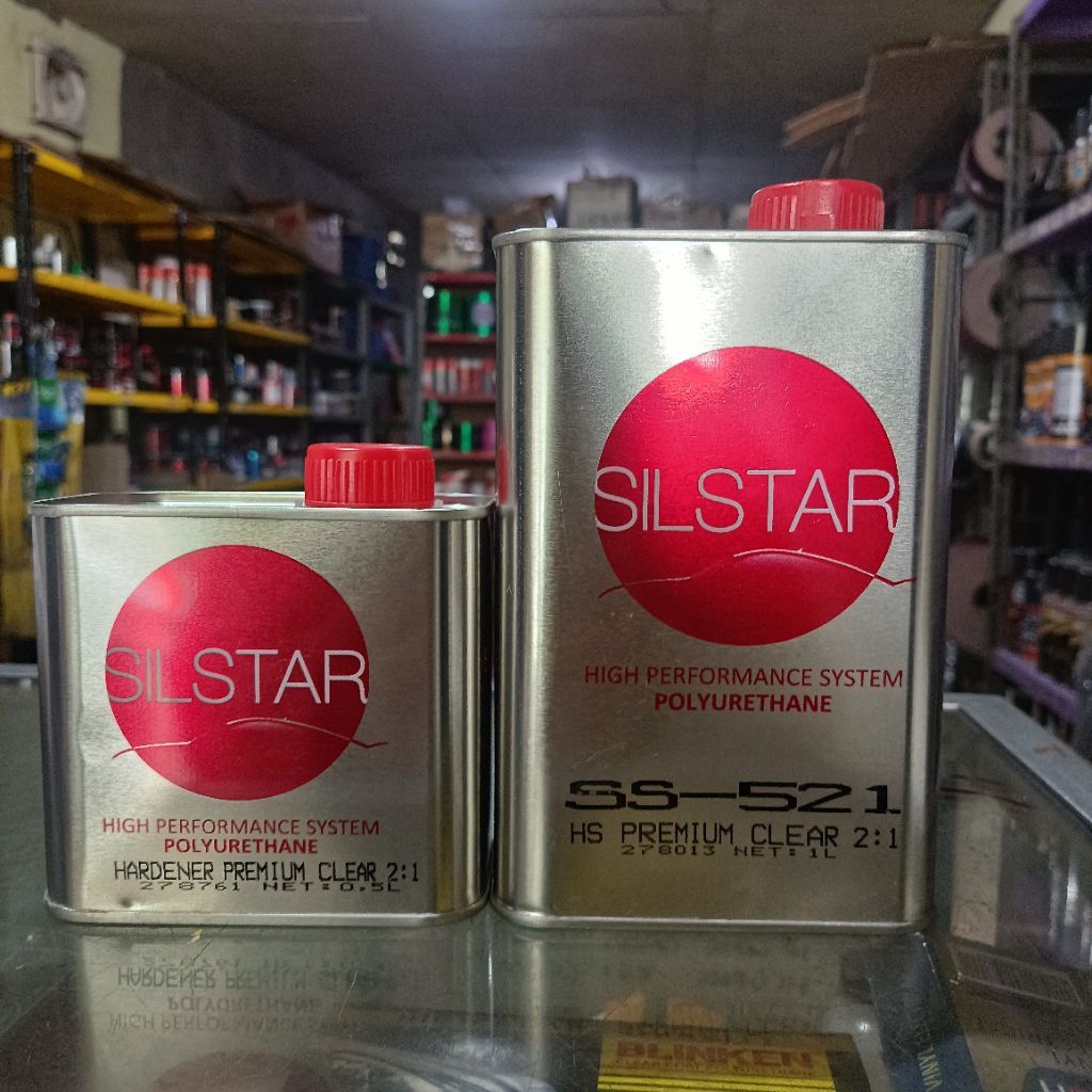 Clear coat Silstar HS Premium SS-521 set hardener 1,5L
