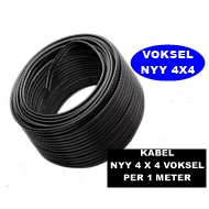 KABEL NYY 4 X 4 HITAM VOKSEL ( HARGA PER 1 METER )