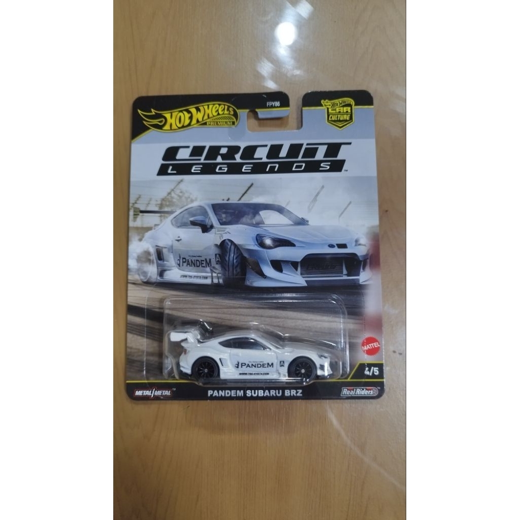 Hot Wheels Premium Pandem Subaru BRZ (Free Protector)