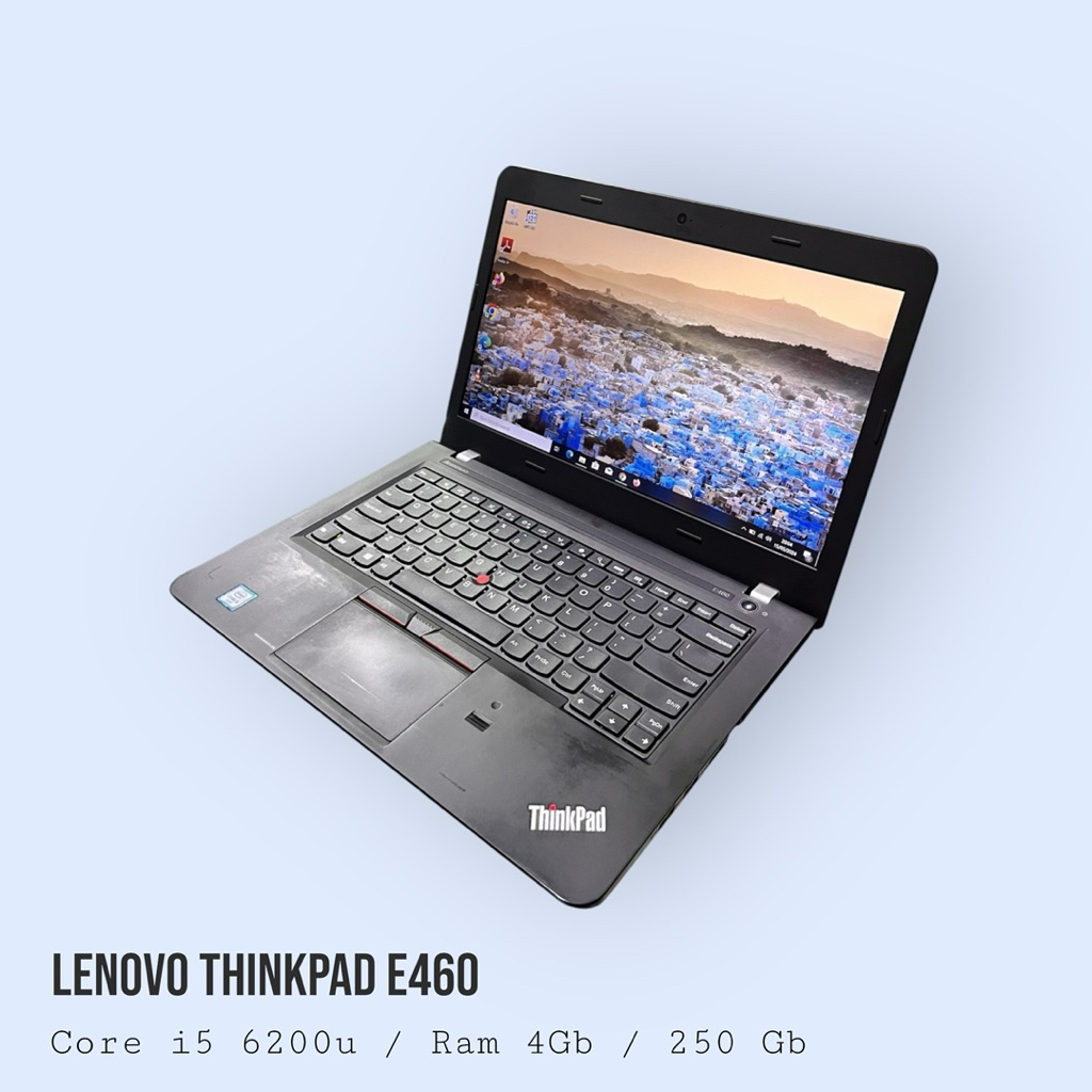 Lenovo ThinkPad E460 Core i5 6200U Ram 4GB/  250GB Laptop Kerja Bekas