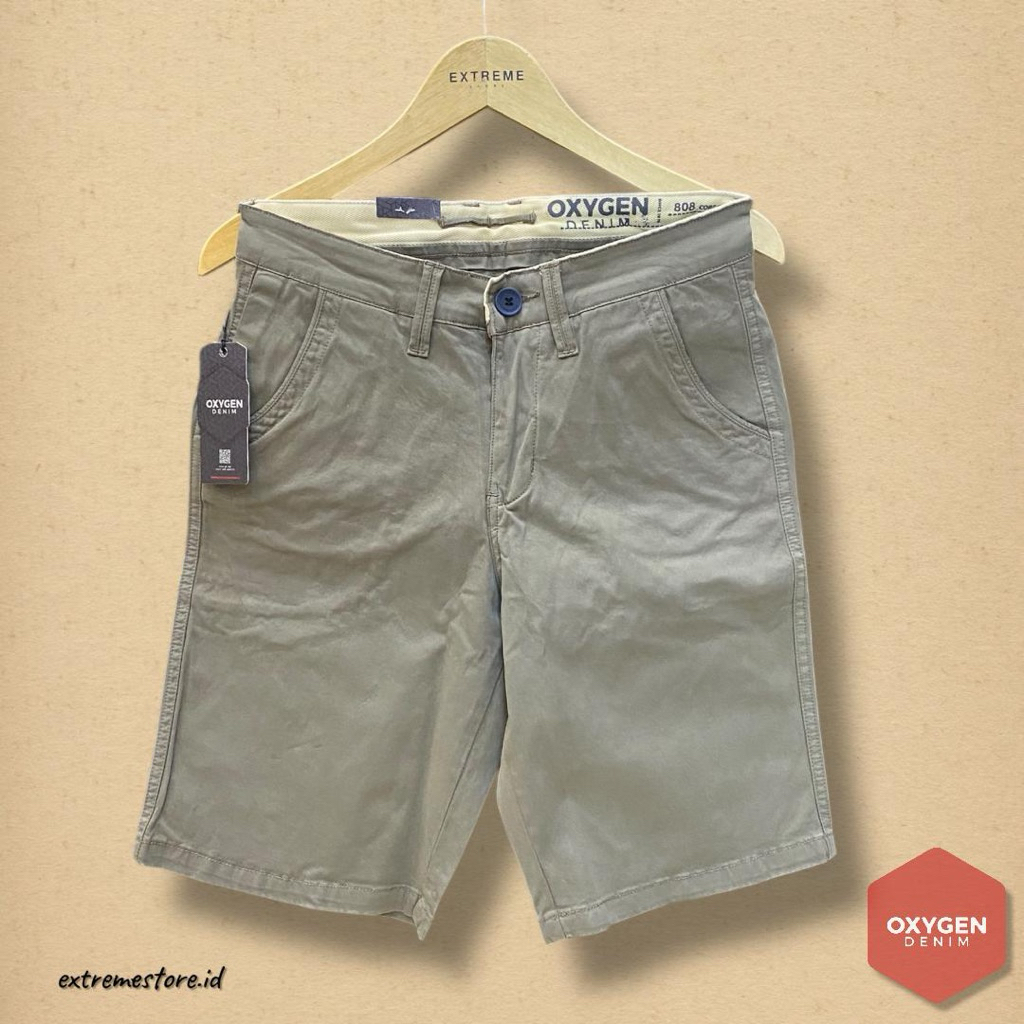 CELANA PENDEK OXYGEN | OXYGEN DENIM SHORTPANT CHINO 808 CORE SERIES