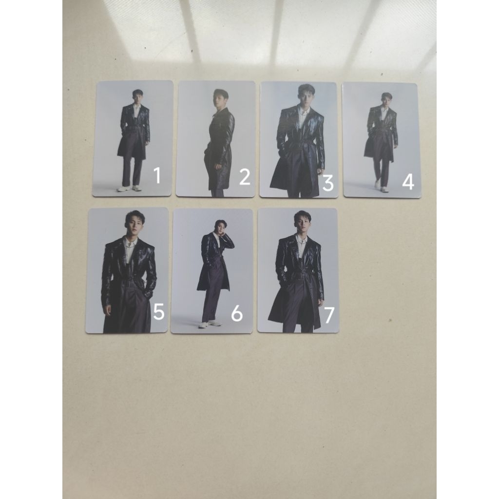 Mingyu Seventeen Attacca Photocard Official