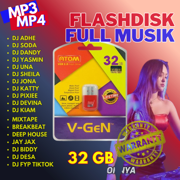 USB Musik & Video Lagu DJ Mobil Speaker TV Laptop - RX32