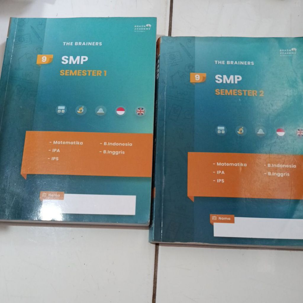 BUKU THE BRAINERS SMP SEMESTER 1 & 2 BRAIN ACADEMY By Ruangguru