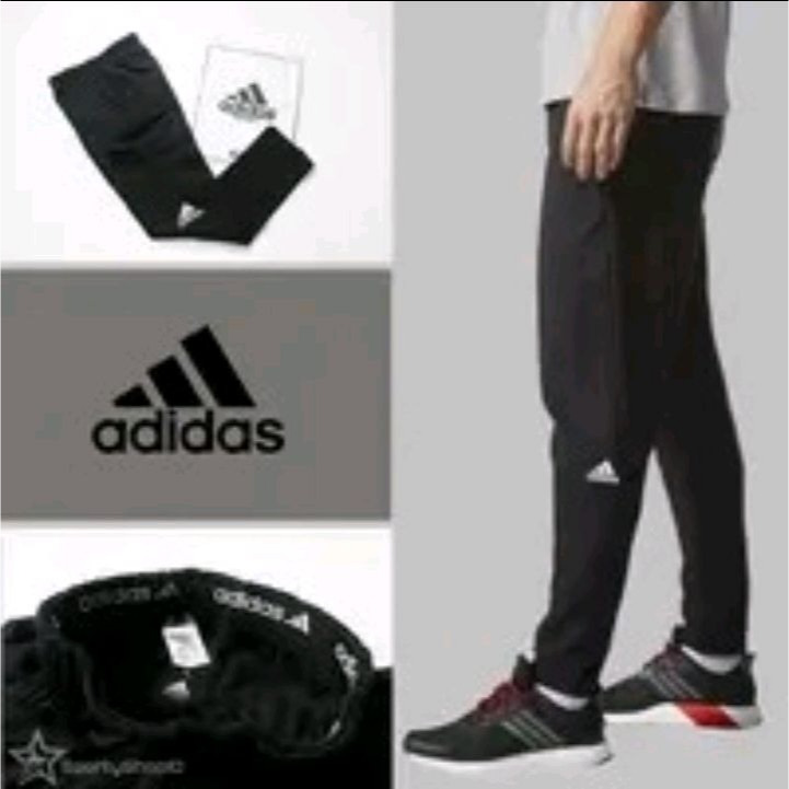 CELANA TRAINING OLAHRAGA RUNNING PRIA ADIDAS ZNE HITAM GRADE ORIGINAL - M PRELOVED