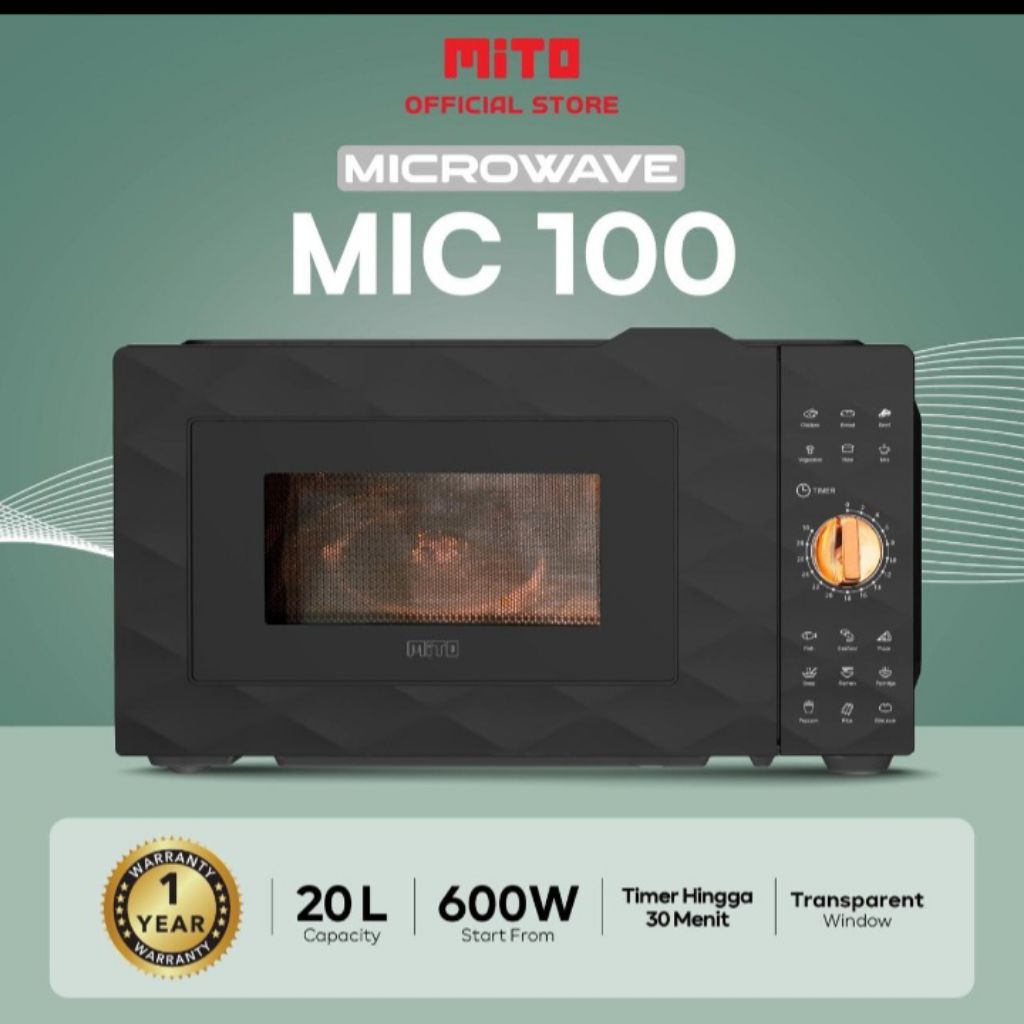Microwave Mito MIC-100(20liter)(Hanya Khusus Batam)