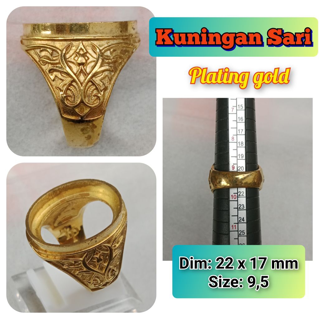 emban batu akik dan permata Kuningan sari.45