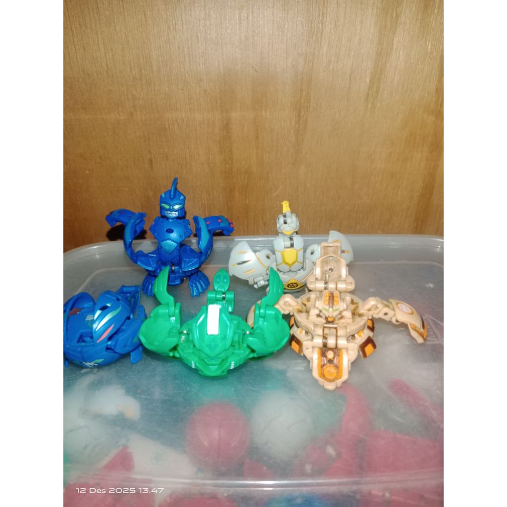 Set 5 Bakugan Battle Brawlers