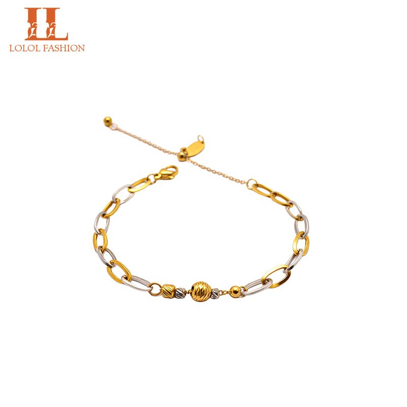 LOLOL FASHION Jewelry  Gelang Huruf Inisial 1107