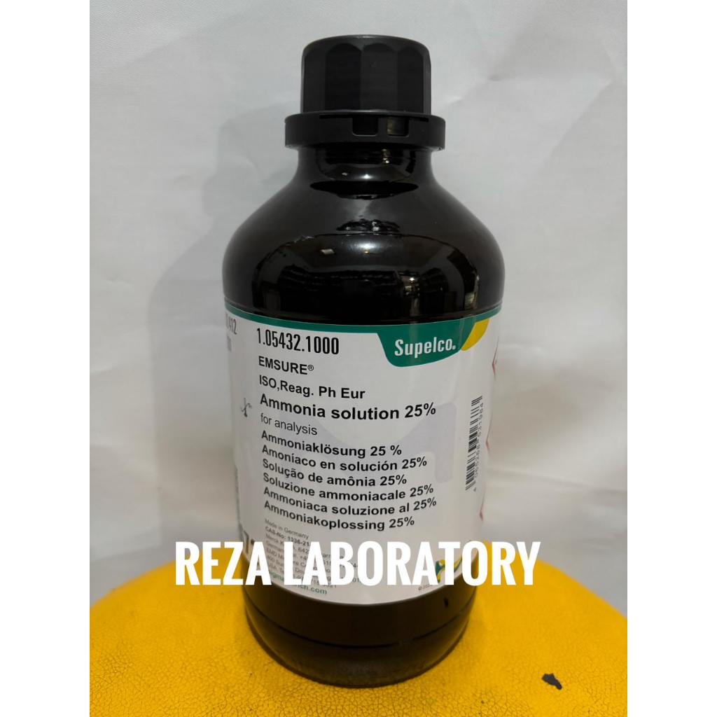 AMMONIA SOLUTION / LARUTAN AMONIA / NH4OH MERCK 105432 1L ORIGINAL