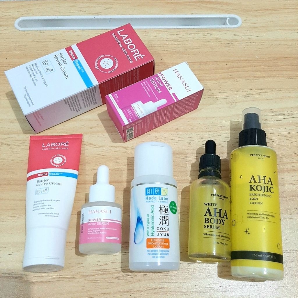 Labore, sbm yuja niacin, dll (preloved)