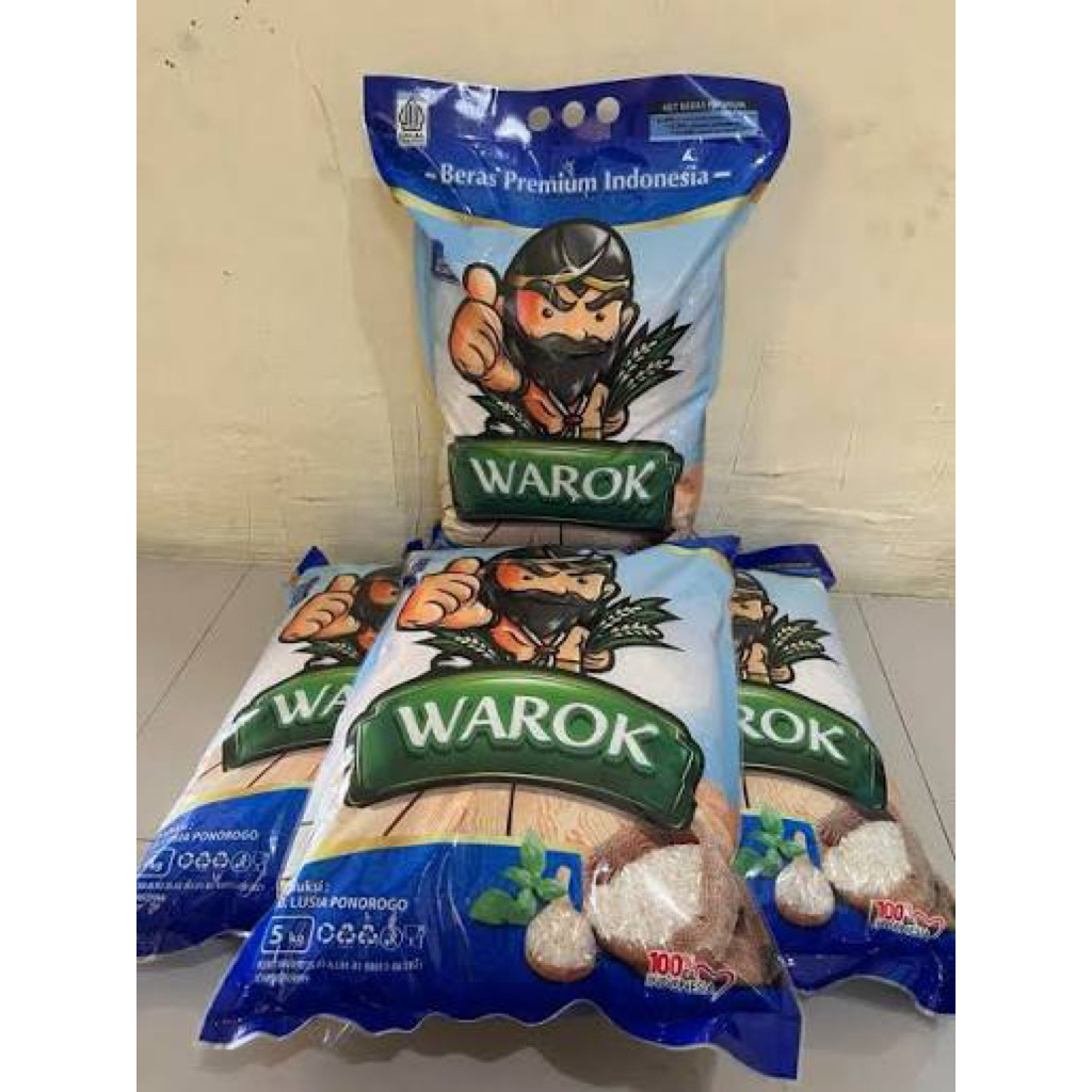 Beras Warok Biru 5Kg