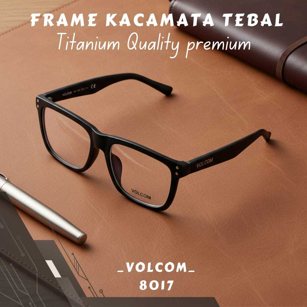 Kacamata Baca Dan Jalan Progresif Bluecromic Pria Frame Retro Tebal Kaca Mata Plus Photochromic