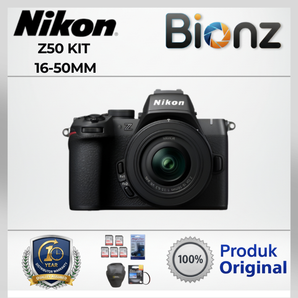 CAMERA NIKON Z50 KIT 16-50MM / NIKON Z50 KIT 16-50MM