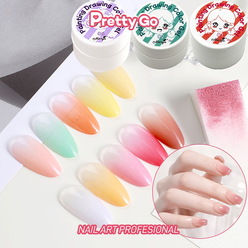 Nail Art Painting Glue Pat Pat Glue Nail Polish Solid Cream Glue Wash-Free Polish