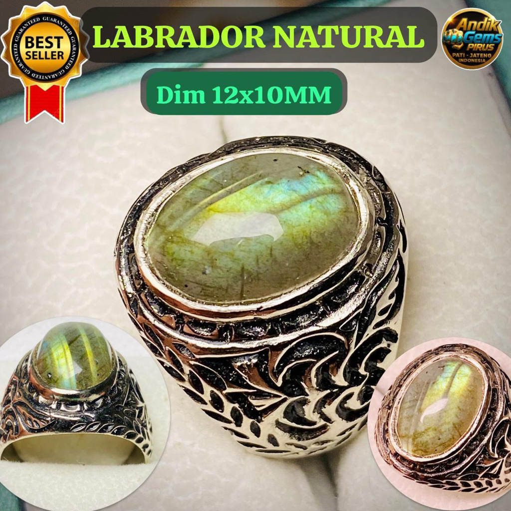 BATU CINCIN LABRADOR ASLI NATURAL BERKUALITAS