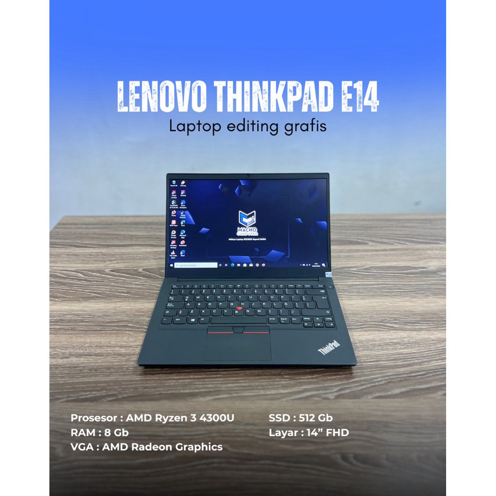 Lenovo Thinkpad E14 Ryzen 3 4300U
