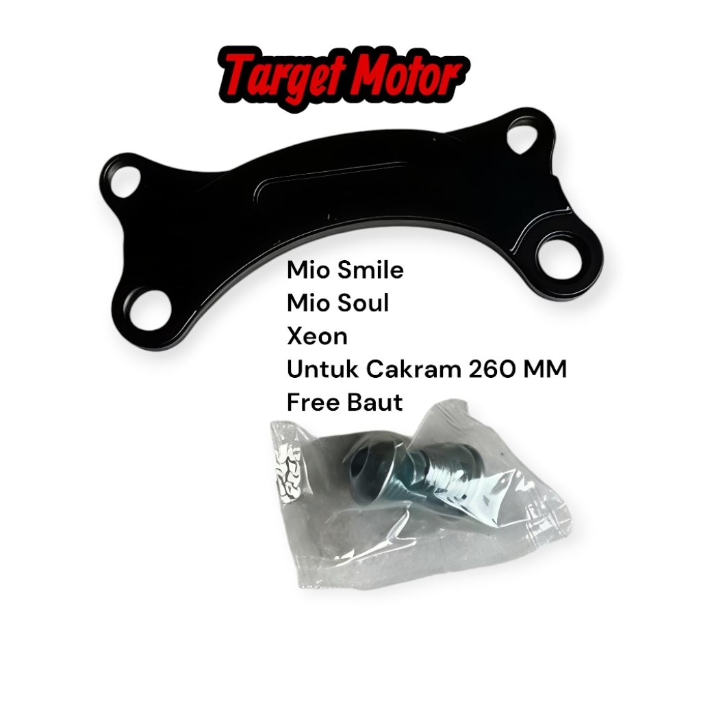 Breket Cakram Mio Smile Mio Soul Xeon Ukuran 260MM Plus Baut