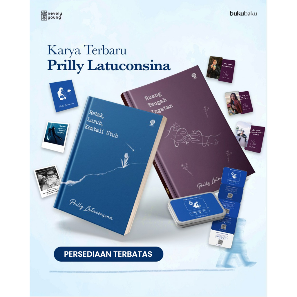 Buku Ruang Tengah Ingatan - Prilly Latuconsina - Pastel Books - Gratis Biaya Packing