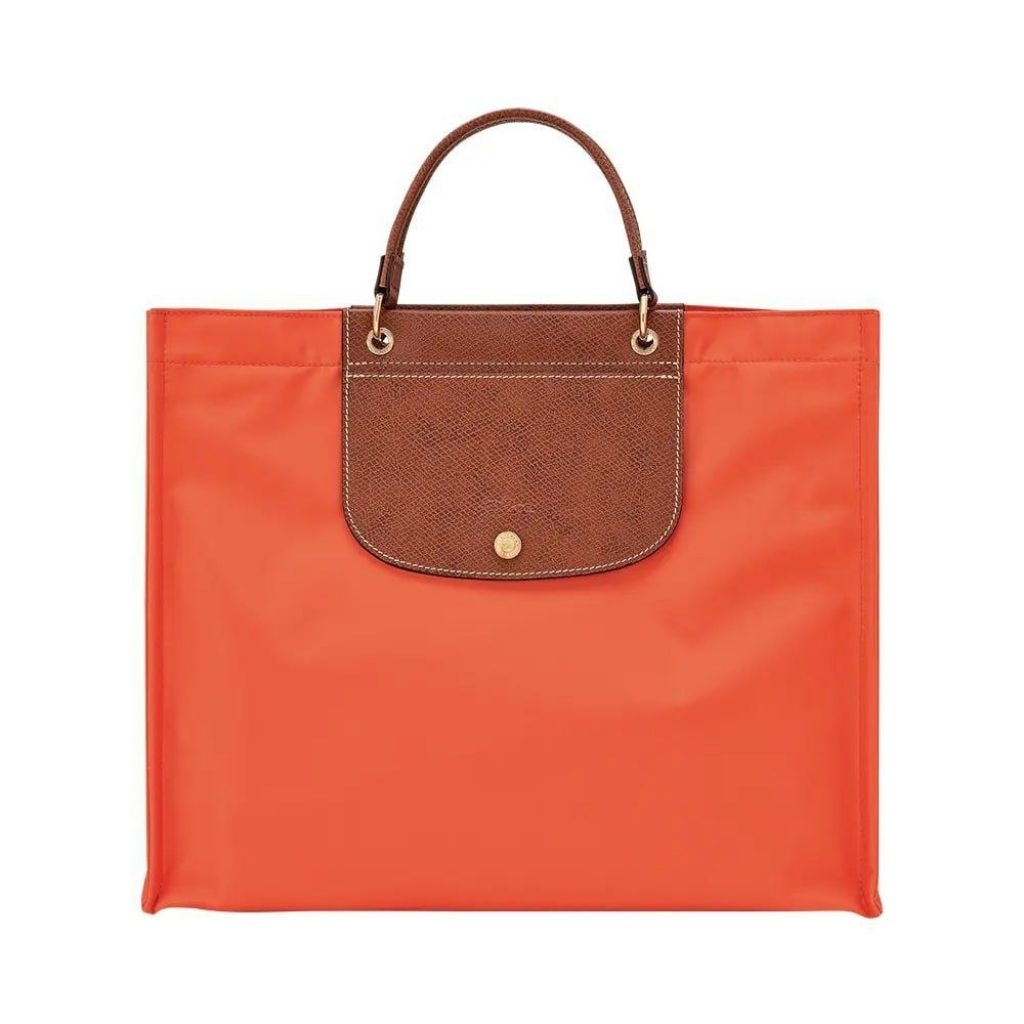 LC Large Cabas Tote Bag in Paprika Canvas