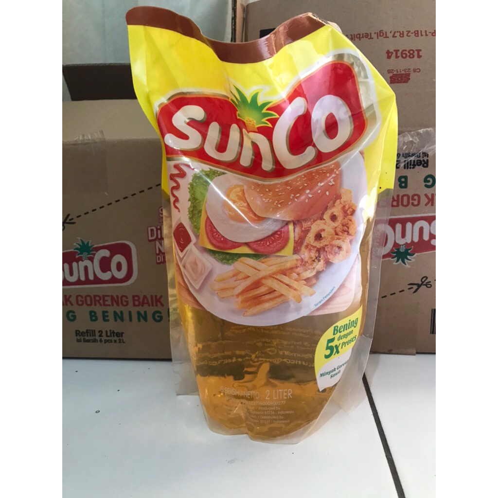 Minyak Goreng Sunco Refill 2 liter / Sunco 2 Liter / Promo minyak / Minyak premium