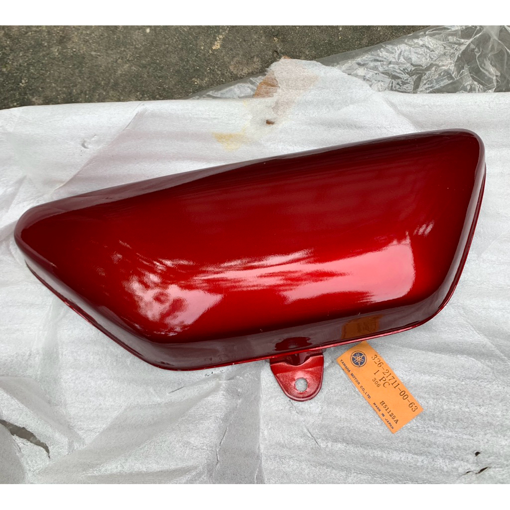 sidecover yamaha ls3 tutup kiri cover aki yamaha ls3