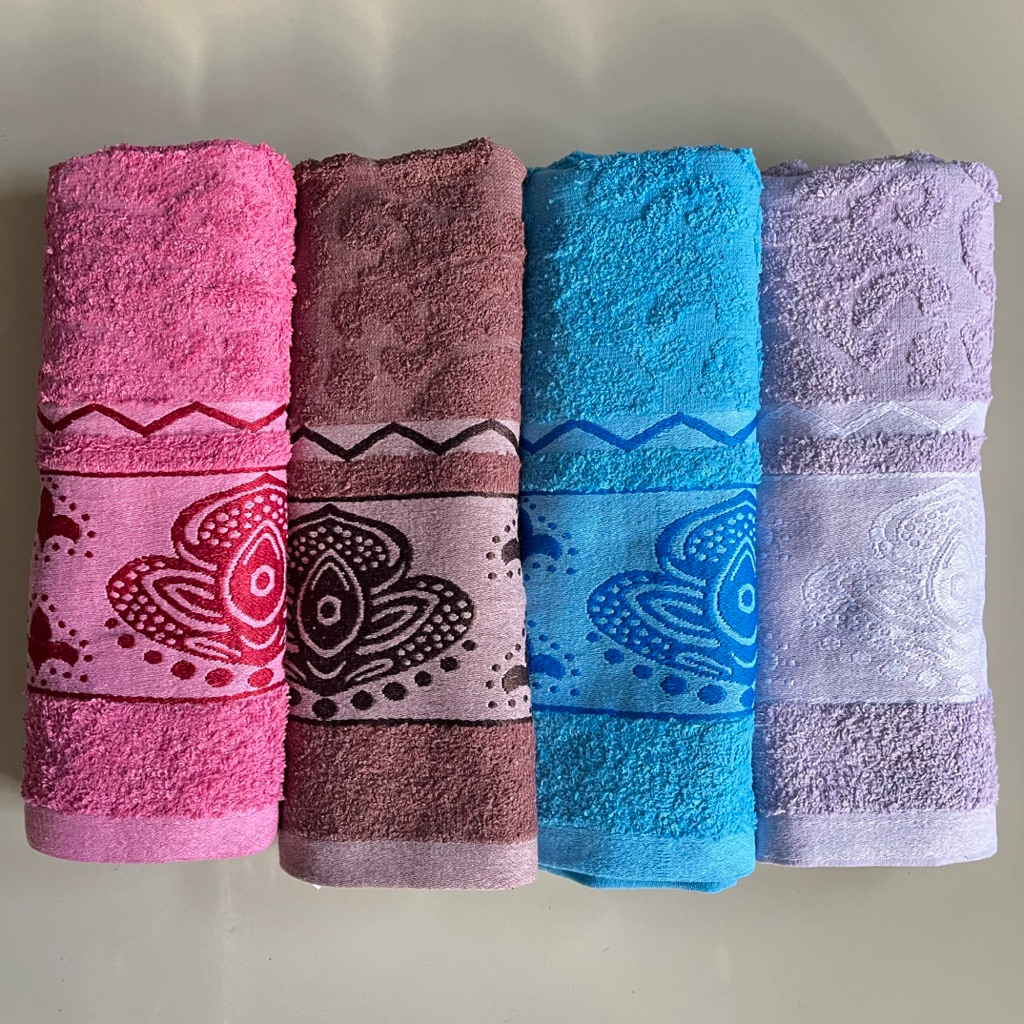 (GROSIR 3pcs) Handuk QISHEN/Handuk Premium/Handuk Dewasa