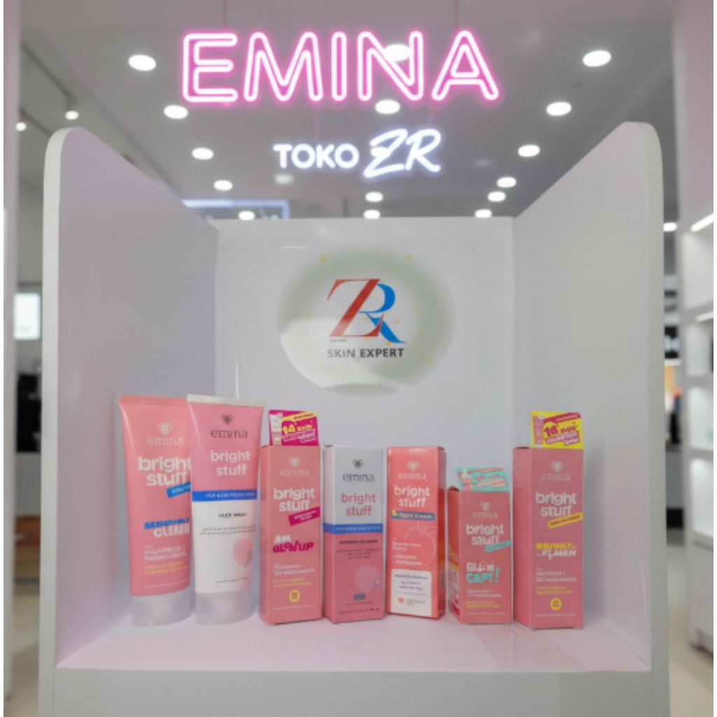 EMINA BRIGHT STUFF SKINCARE || Produk Emina untuk remaja | EMINA Face Wash | EMINA Moisturizing Crea