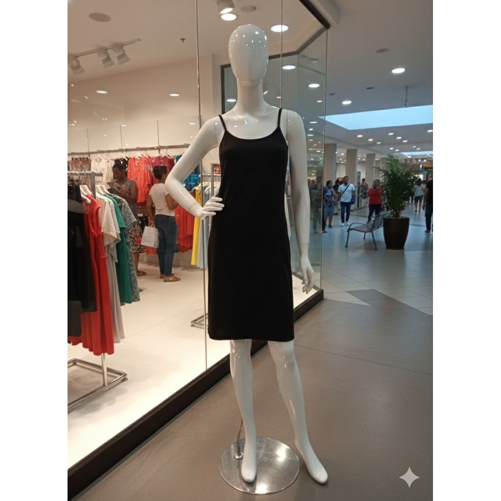 Tanktop mini dress wanita