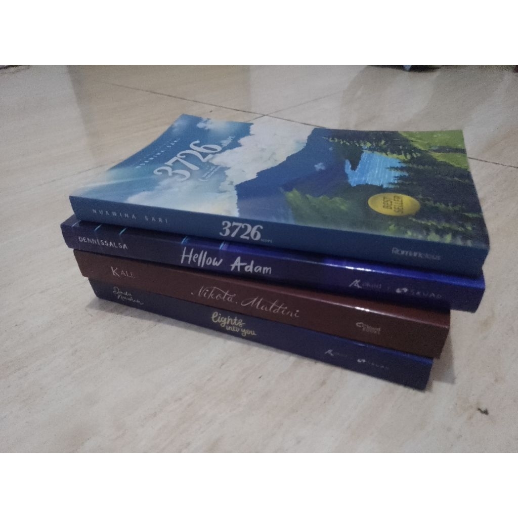 Novel preloved || novel original free bookmark STOK TERBATAS