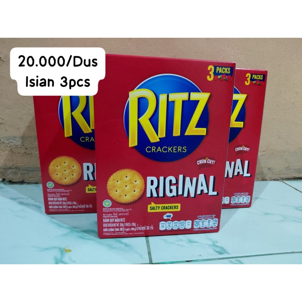 Ritz Crackers Original 300 gram - Biskuit