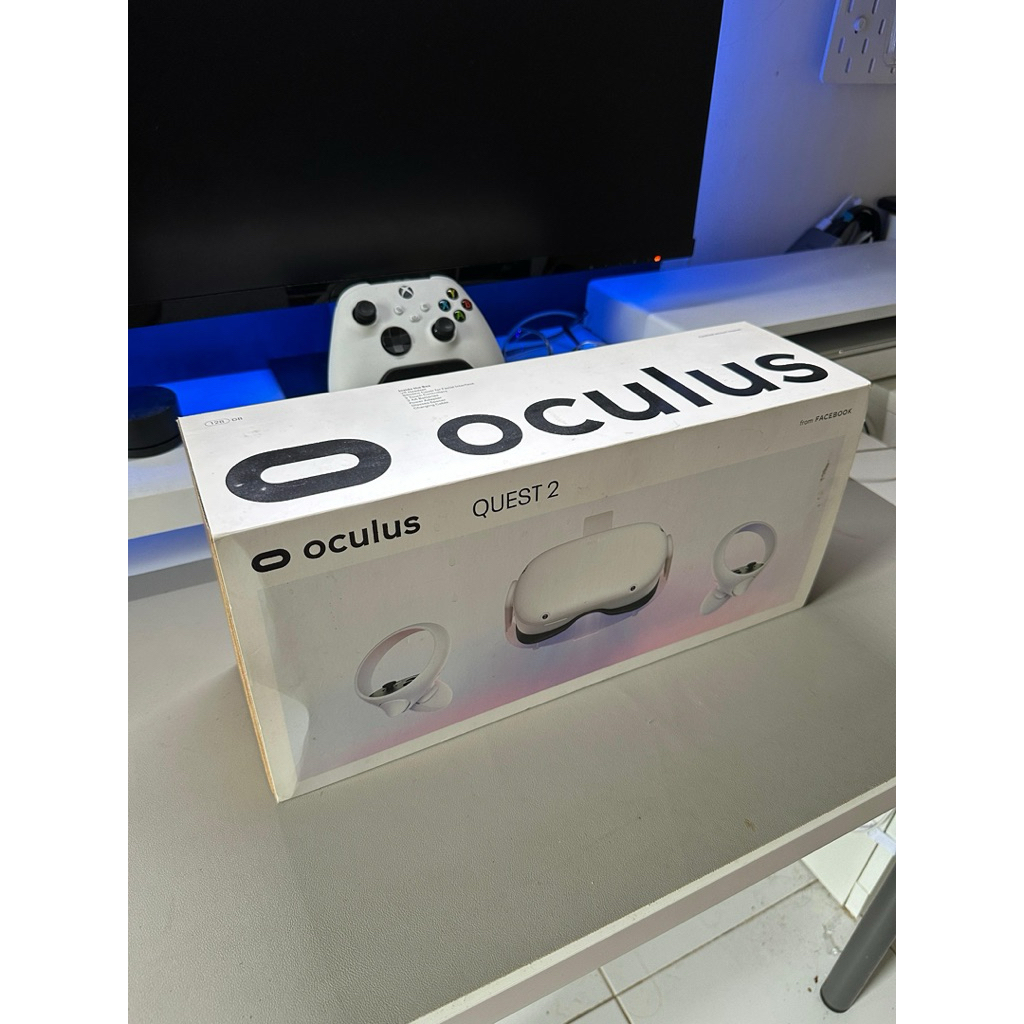Oculus Quest 2 VR Virtual Reality Gaming 128 GB (SECOND / PRELOVED)