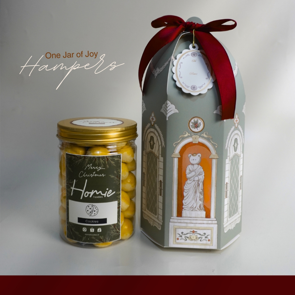 One Jar Of Joy Hampers  | Natal 2026 | Hadiah Cantik | Hampers Makassar | Kue Lebaran | Nastar