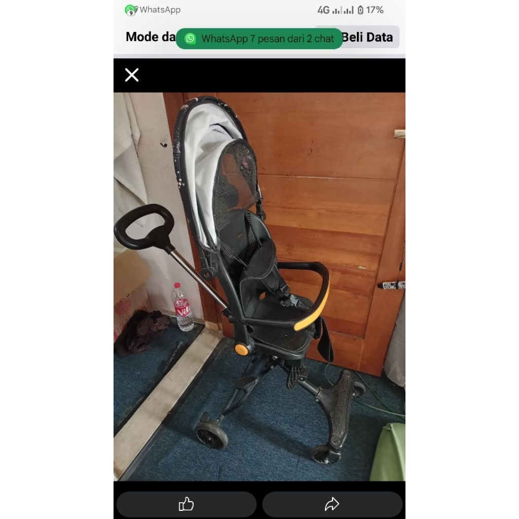 dorongan bayi second siap pakai