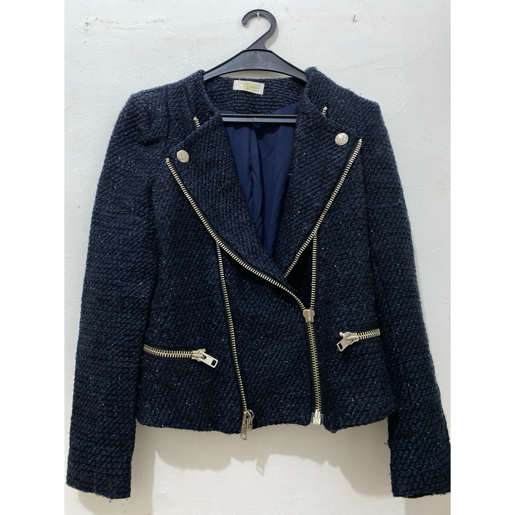 Blazer Tweed Navy Model Ramones Preloved