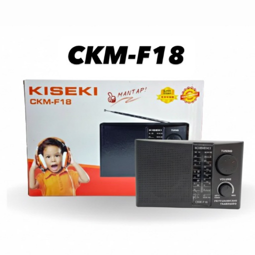 Radio Portabel Digital FM/AM/SW - KISEKI CKM F18/3750/4250/1201