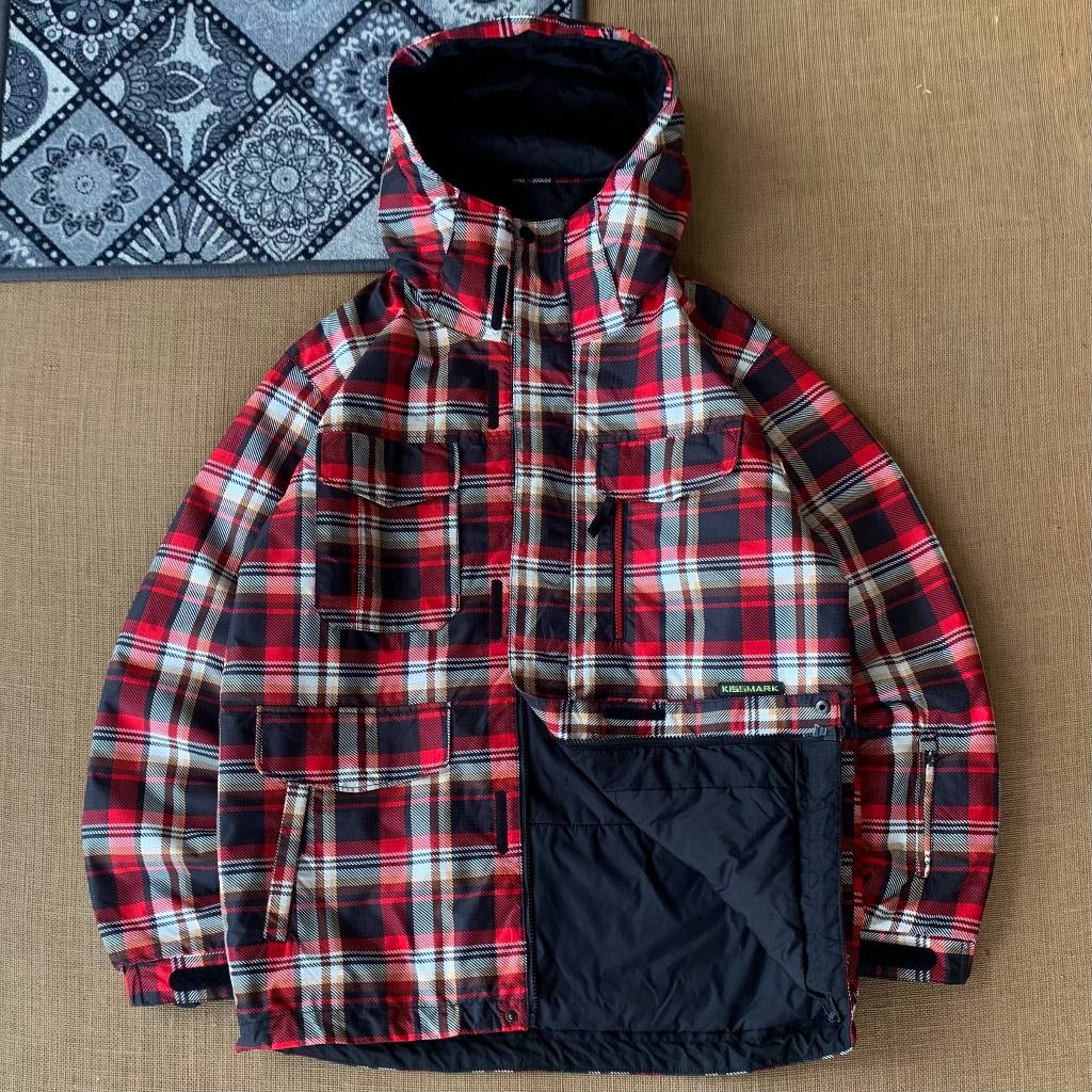 Jaket Gunung Kissmark size L (seperti baru) anti air 100% original 121225U