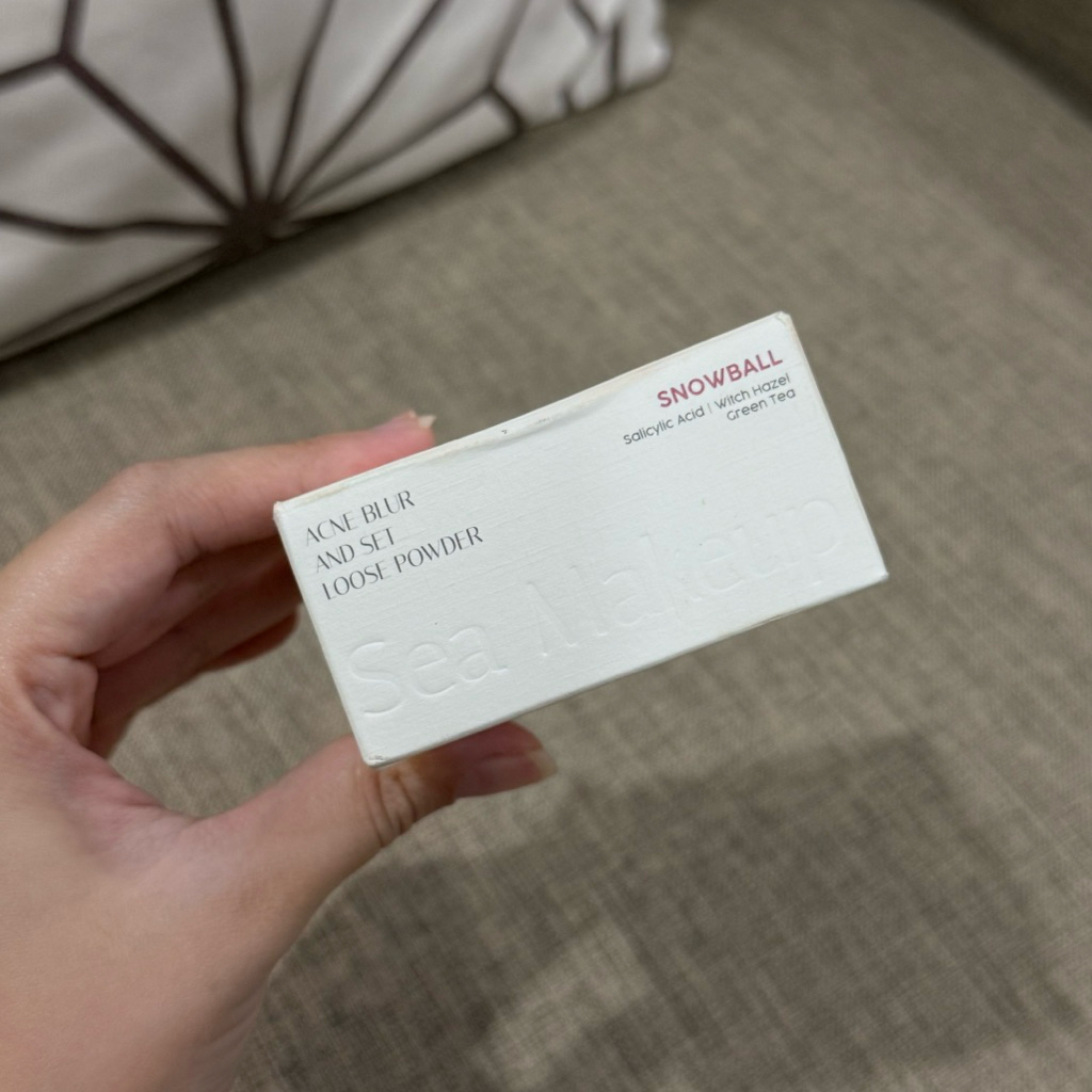 Sea Makeup Acne Blur Loose Powder - Snowball (Preloved)