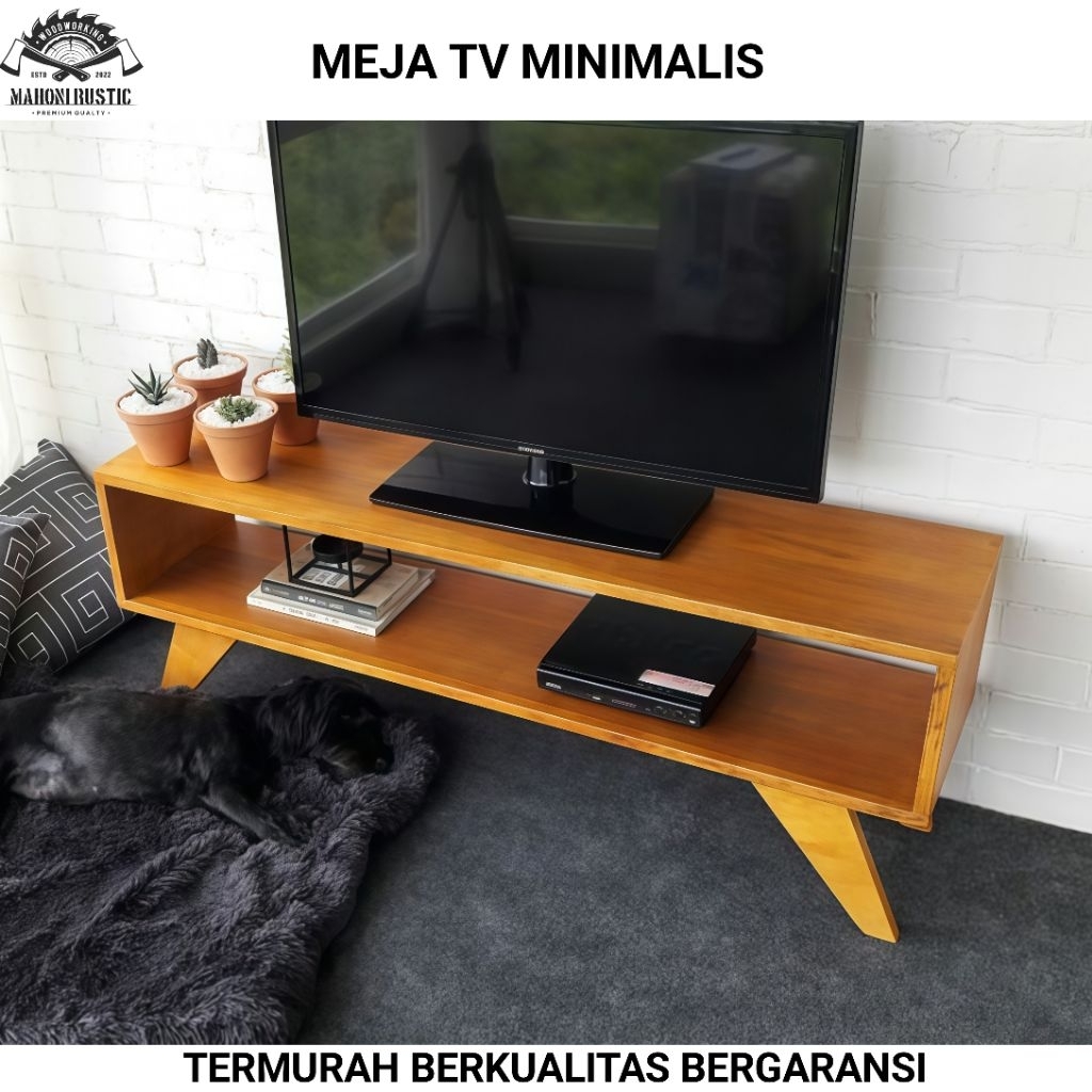 Meja tv rak tv meja tv kayu meja tv minimalis