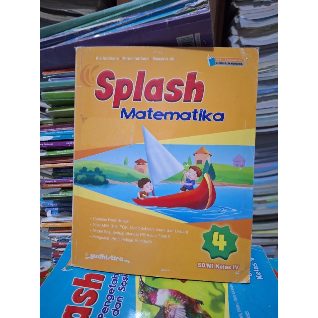 buku splash bahasa Indonesia,splash matematika,splash ipas,splash ppkn/pendidikan pancasila untuk ke