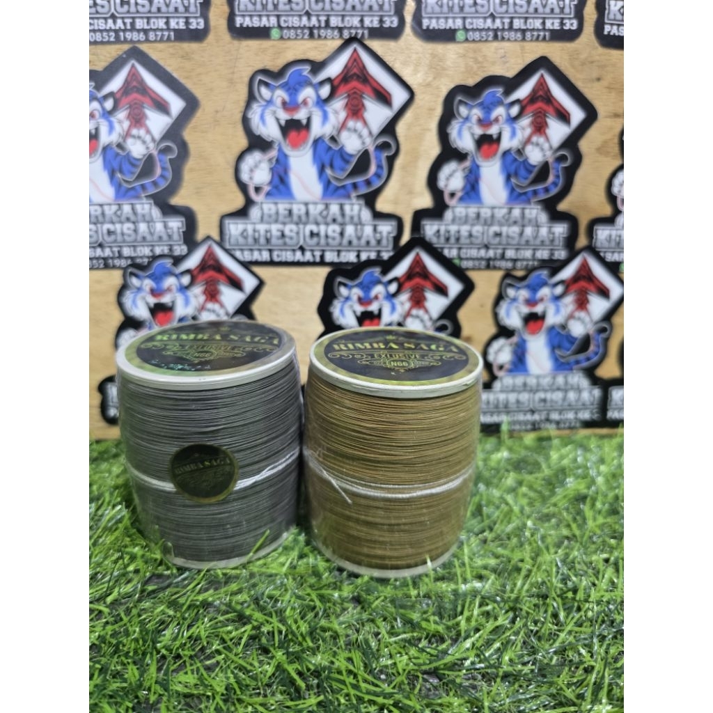 gelasan super tajam rimba saga bahan n66 (2000yard) free stiker