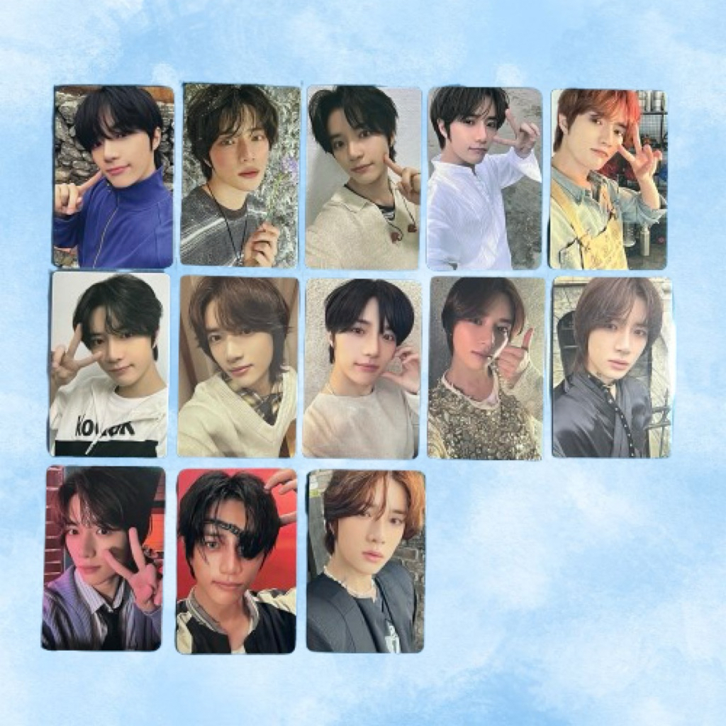 [READY STOCK] FREE PC OFFICIAL Photocard Beomgyu TXT PC Beomgyu TXT Official