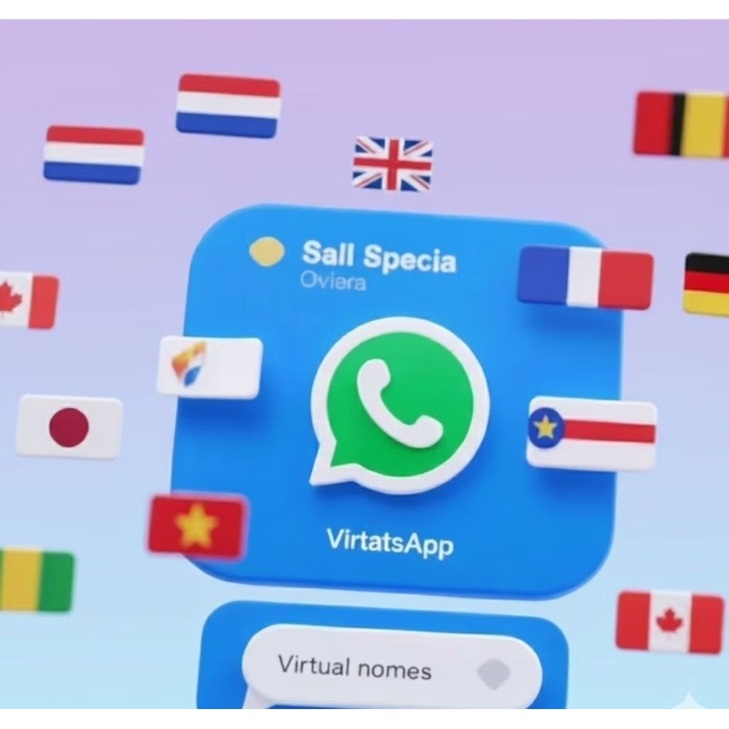 Nomor Virtual Luar Negri Premium Untuk Whastapp