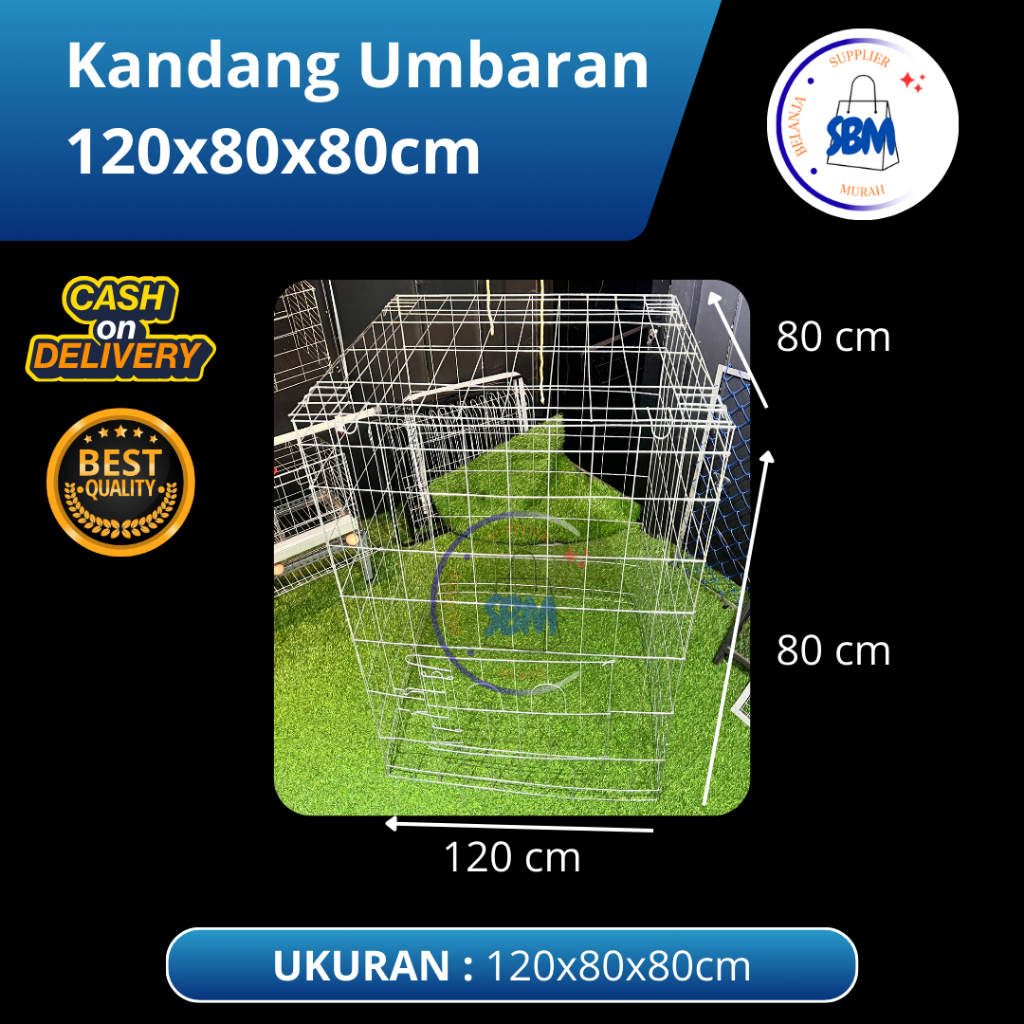 Kandang Ayam Umbaran Kotak Jumbo | Kurungan Ayam Umbaran | Umbaran Ayam Jumbo | Harga Pabrikasi Mura