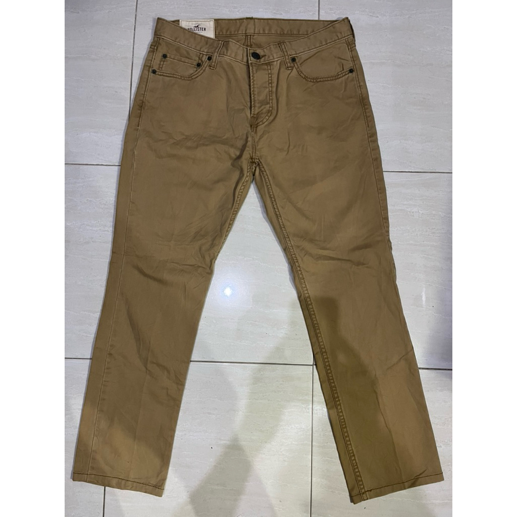 Celana panjang jeans Hollister