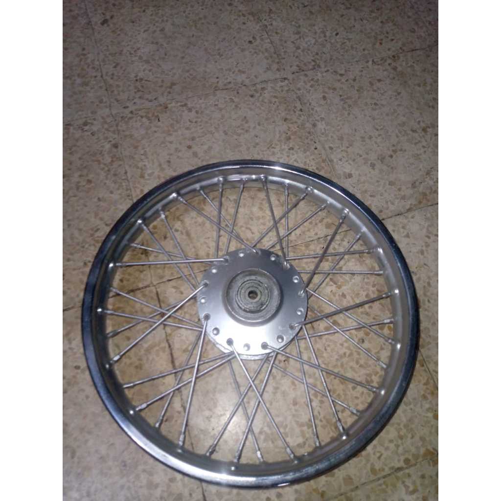 Velg Ruji Depan Mio Sporty Mio Smile Ring 14  Merk DID ( ada keropos ) Bekas