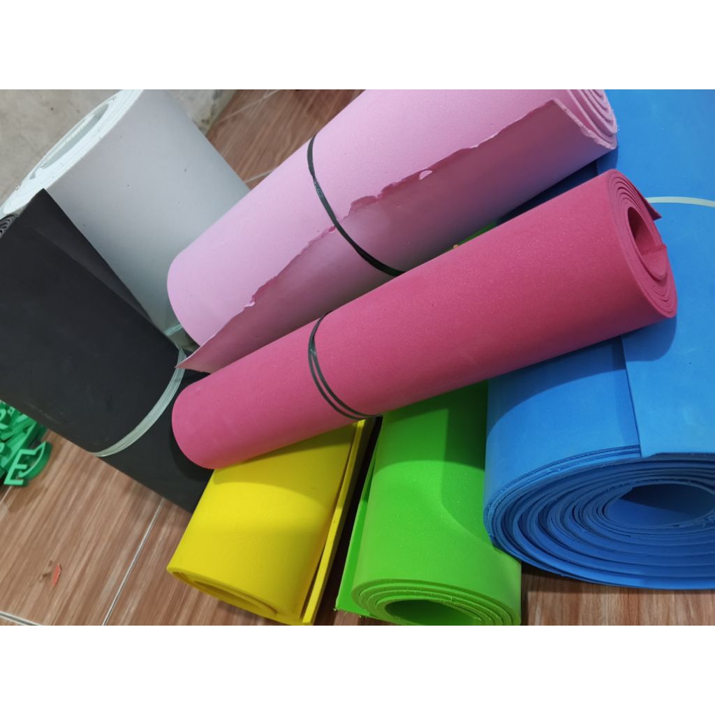 EVA ATI SPON LEMBARAN TEBAL 3 MM UKURAN 30 CM X 200 CM SPON BUSA ATI