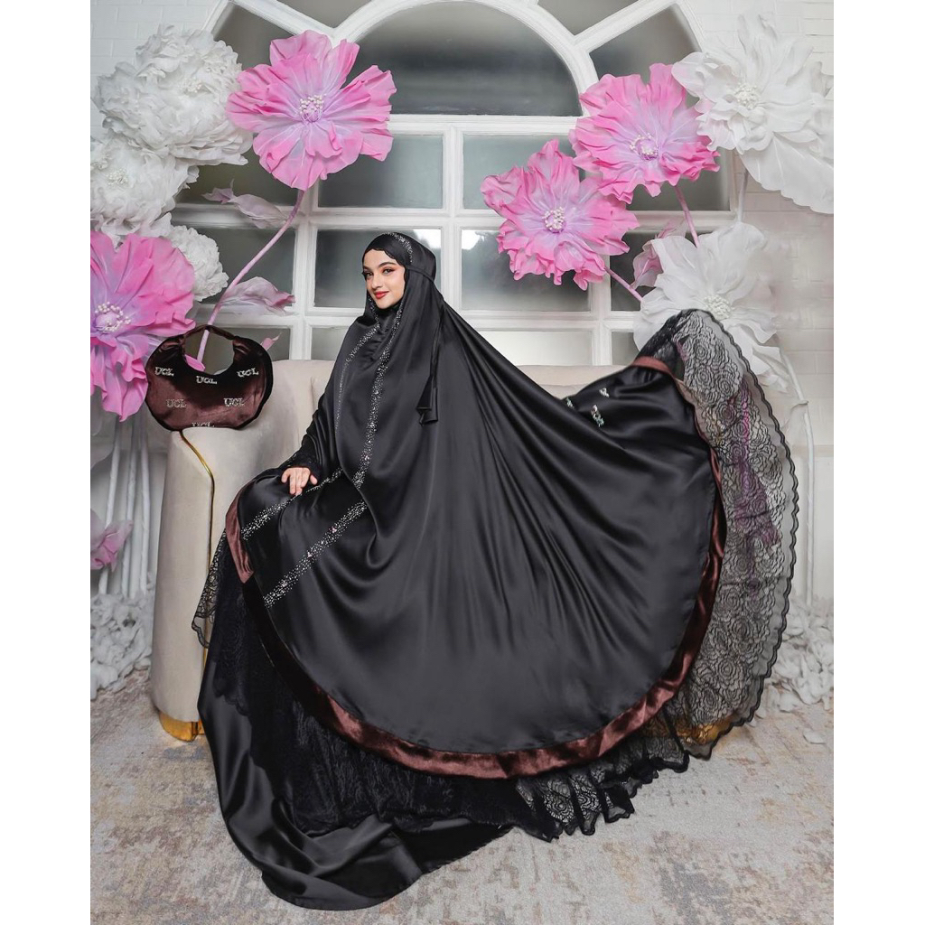 Mukena UCL syark set premium adem mukena UCL syari set